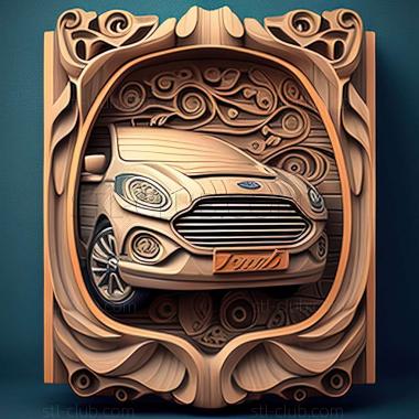 3D модель Ford Figo (STL)